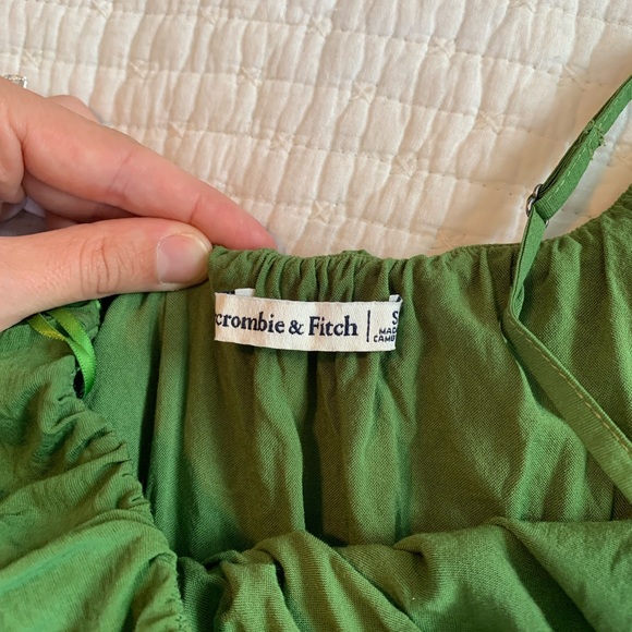 Abercrombie & Fitch Green Midi Dress - Picture 3 of 4